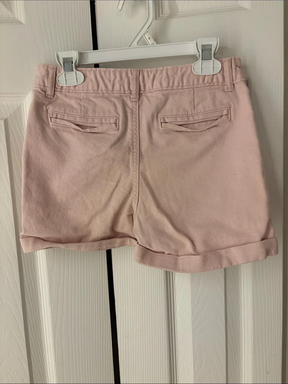 GAP Girl’s Pale Pink Cotton Bermuda Shorts